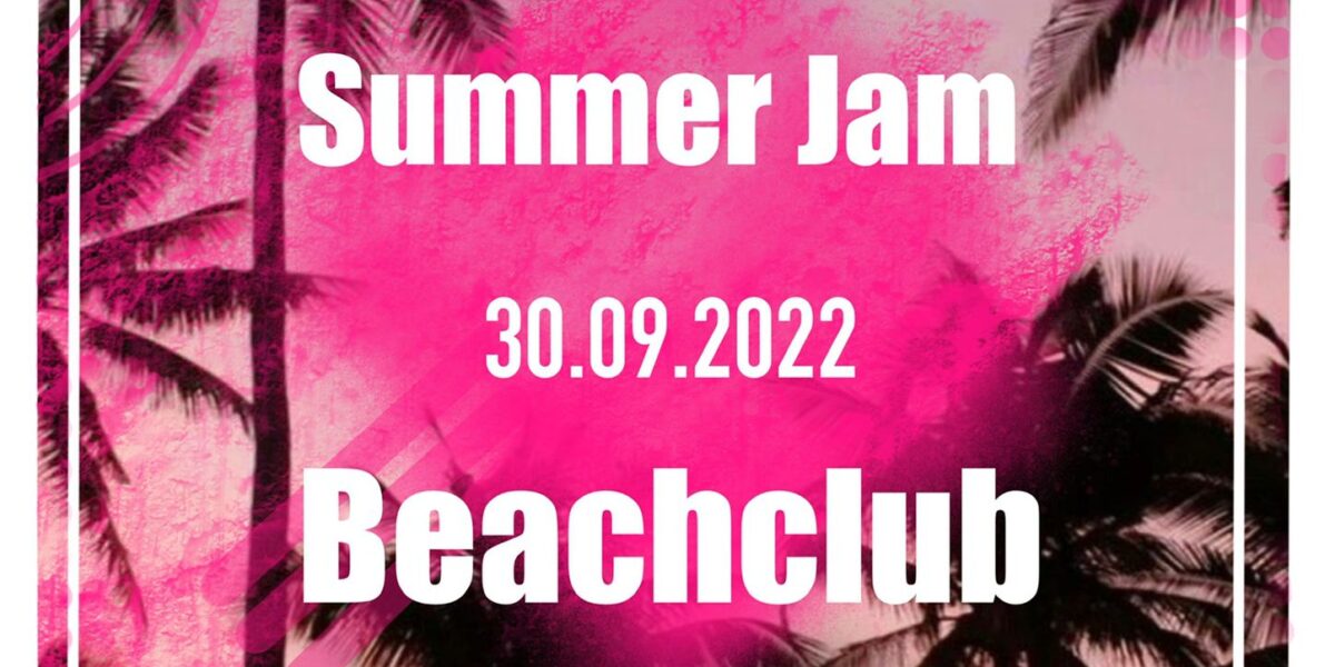 Feest: SummerJam – 30 september 2022